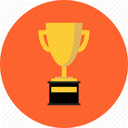 trophy flat icon